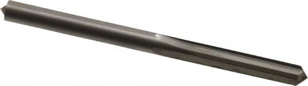 Hertel - 0.214" Solid Carbide 4 Flute Chucking Reamer - Straight Flute, 0.214" Straight Shank, 1" Flute Length, 3" OAL - Makers Industrial Supply