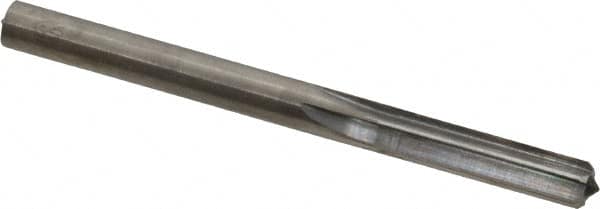 Hertel - 0.267" Solid Carbide 6 Flute Chucking Reamer - Straight Flute, 0.267" Straight Shank, 1-1/8" Flute Length, 3-1/4" OAL - Makers Industrial Supply