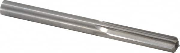 Hertel - 0.276" Solid Carbide 6 Flute Chucking Reamer - Straight Flute, 0.276" Straight Shank, 1-1/8" Flute Length, 3-1/4" OAL - Makers Industrial Supply