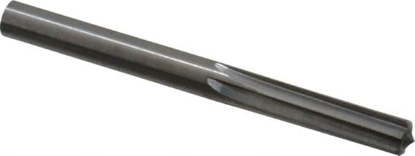 Hertel - 0.293" Solid Carbide 6 Flute Chucking Reamer - Straight Flute, 0.293" Straight Shank, 1-1/8" Flute Length, 3-1/4" OAL - Makers Industrial Supply