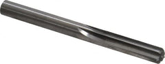 Hertel - 19/64" Solid Carbide 6 Flute Chucking Reamer - Straight Flute, 19/64" Straight Shank, 1-1/8" Flute Length, 3-1/4" OAL - Makers Industrial Supply