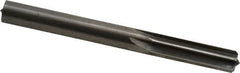 Hertel - 0.34" Solid Carbide 6 Flute Chucking Reamer - Straight Flute, 0.34" Straight Shank, 1-1/4" Flute Length, 3-1/2" OAL - Makers Industrial Supply