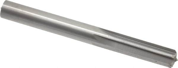 Hertel - 0.363" Solid Carbide 6 Flute Chucking Reamer - Straight Flute, 0.363" Straight Shank, 1-1/4" Flute Length, 3-1/2" OAL - Makers Industrial Supply