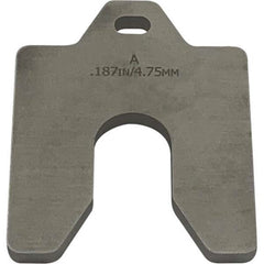 Maudlin Products - Metal Shim Stock Type: Slotted Shim Material: Stainless Steel - Makers Industrial Supply