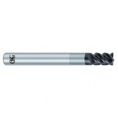 6mm x 6mm x 9mm x 100mm 4Fl 0.5mm C/R Carbide End Mill - WXS - Makers Industrial Supply