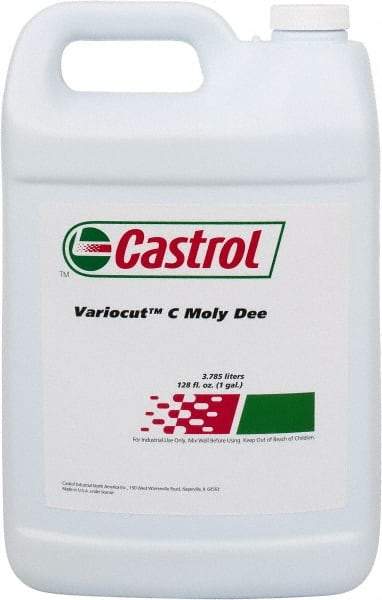 Castrol - Variocut C Moly Dee, 1 Gal Bottle Cutting & Tapping Fluid - Straight Oil - Makers Industrial Supply