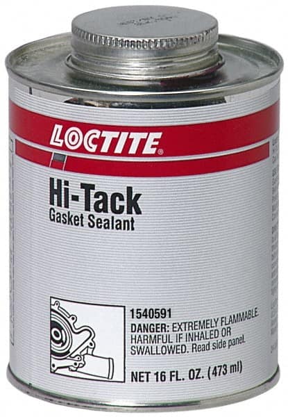 Loctite - 16 oz Can Red Polyurethane Gasket Sealant - Series 154 - Makers Industrial Supply