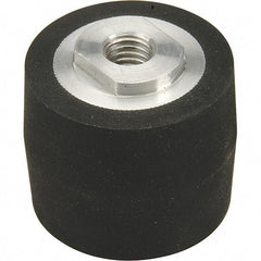 Dynabrade - 4" Diam x 1-1/2" Wide Contact Wheel - Standard, 70 Duro Neoprene Face - Makers Industrial Supply