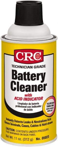 CRC - Sodium Bicarbonate Battery Cleaner - 12 oz Aerosol Can - Makers Industrial Supply