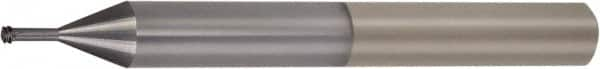 Vargus - M6x1 ISO, 0.189" Cutting Diam, 5 Flute, Solid Carbide Helical Flute Thread Mill - Internal Thread, 17/32" LOC, 3" OAL, 1/4" Shank Diam - Makers Industrial Supply