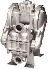 SandPIPER - Air Operated Diaphragm Pump - Neoprene Diaphragm, Aluminum Housing - Makers Industrial Supply