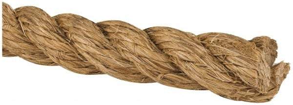 Value Collection - 1,200' Max Length Manila Rope - 1" Diam, 1,012 Lb Capacity - Makers Industrial Supply