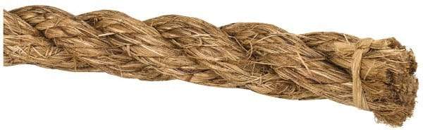 Value Collection - 1,200' Max Length Manila Rope - 5/8" Diam, 495 Lb Capacity - Makers Industrial Supply