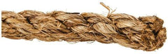 Value Collection - 1,200' Max Length Manila Rope - 1/2" Diam, 298 Lb Capacity - Makers Industrial Supply