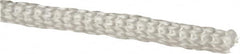 Value Collection - 1,000' Max Length Polypropylene Solid Braid Abrasion Resistant Rope - 1/4" Diam, 127 Lb Capacity - Makers Industrial Supply