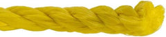 Value Collection - 1,200' Max Length Polypropylene Twisted Rope - 1/2" Diam, 472 Lb Capacity - Makers Industrial Supply