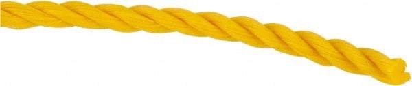 Value Collection - 1,200' Max Length Polypropylene Twisted Rope - 3/16" Diam, 81 Lb Capacity - Makers Industrial Supply