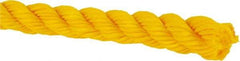 Value Collection - 1,200' Max Length Polypropylene Twisted Rope - 5/8" Diam, 697 Lb Capacity - Makers Industrial Supply