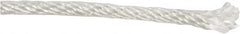 Value Collection - 1,000' Max Length Polyester Solid Braid Rope - 1/8" Diam, 49 Lb Capacity - Makers Industrial Supply