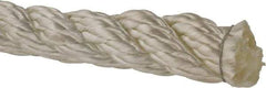 Value Collection - 600' Max Length Nylon Twisted Rope - 3/4" Diam, 1,597 Lb Capacity - Makers Industrial Supply