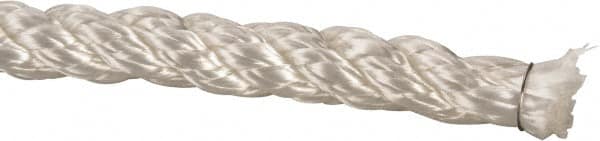 Value Collection - 600' Max Length Polyester Twisted Rope - 1/2" Diam, 636 Lb Capacity - Makers Industrial Supply