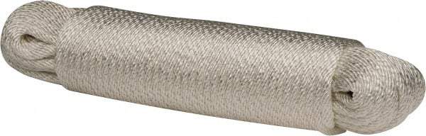 Value Collection - 100' Max Length Nylon Solid Braid Rope - 1/4" Diam, 135 Lb Capacity - Makers Industrial Supply