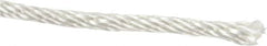 Value Collection - 1,000' Max Length Nylon Solid Braid Rope - 1/8" Diam, 39 Lb Capacity - Makers Industrial Supply