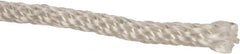 Value Collection - 1,000' Max Length Nylon Solid Braid Rope - 1/4" Diam, 135 Lb Capacity - Makers Industrial Supply