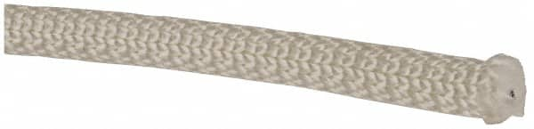 Made in USA - 100' Max Length Nylon Solid Braid Rope - 3/8" Diam, 124 Lb Capacity - Makers Industrial Supply