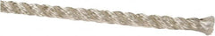 Value Collection - 1,200' Max Length Nylon Twisted Rope - 1/4" Diam, 186 Lb Capacity - Makers Industrial Supply