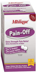 Medique - Pain-Off Tablets - Headache & Pain Relief - Makers Industrial Supply