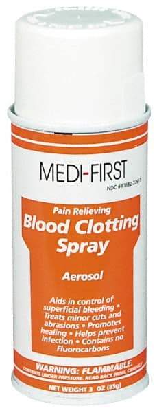 Medique - 3 oz Wound Care Spray - Comes in Aerosol Can, Blood Clotting Spray - Makers Industrial Supply