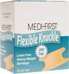 Medique - Knuckle Self-Adhesive Bandage - Woven Fabric Bandage, Latex Free - Makers Industrial Supply