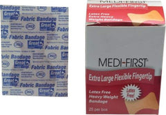 Medique - Fingertip Self-Adhesive Bandage - Woven Fabric Bandage, Latex Free - Makers Industrial Supply