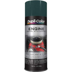 Dupli-Color - 12 oz Racing Green Automotive Heat Resistant Paint - Gloss Finish, 500°F Max Temp, Comes in Aerosol Can - Makers Industrial Supply