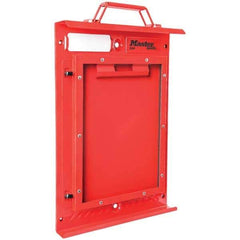 Master Lock - Group Lockout Boxes Portable or Wall Mount: Wall Mount Maximum Number of Padlocks: 0 - Makers Industrial Supply