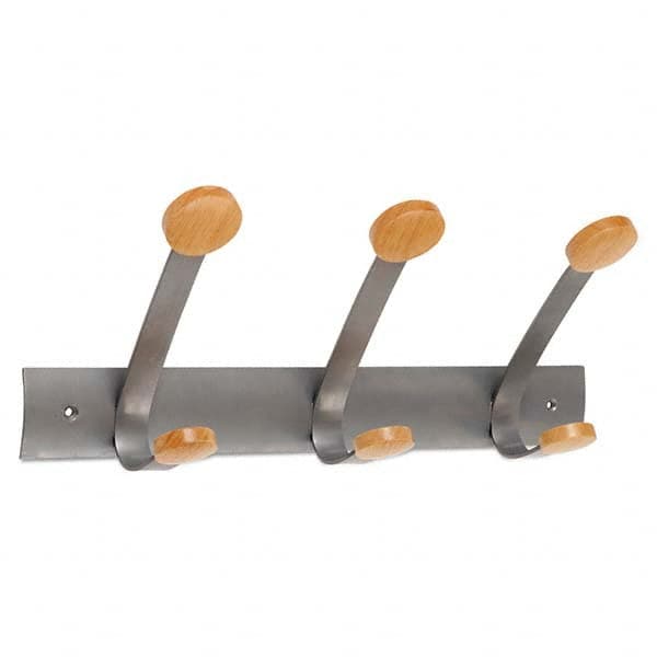 Alba - Coat Racks, Hooks & Shelving Type: Hangers Number of Hooks: 3 - Makers Industrial Supply