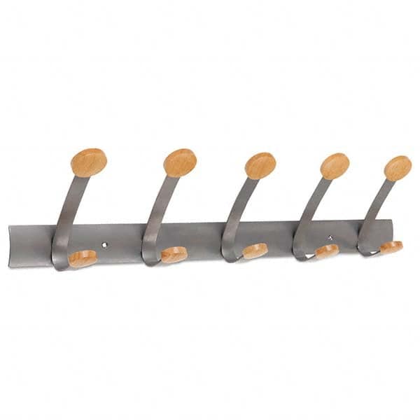 Alba - Coat Racks, Hooks & Shelving Type: Hangers Number of Hooks: 5 - Makers Industrial Supply