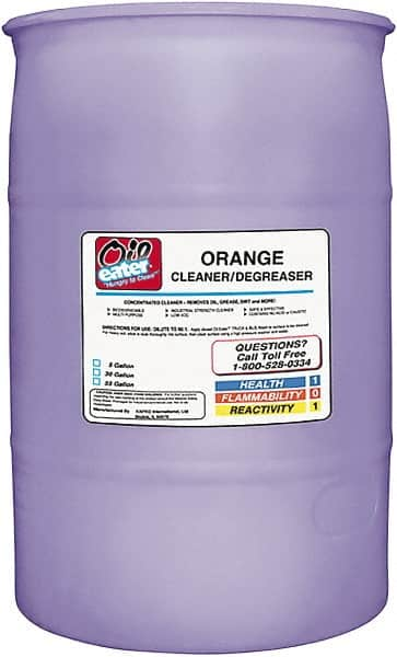 Oil Eater - Water-Based Solution Multipurpose Cleaner/Degreaser - 55 Gal Drum - Makers Industrial Supply