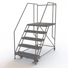 TRI-ARC - Rolling & Wall Mounted Ladders & Platforms Type: Rolling Work Platform Style: Steel Work Platform - Makers Industrial Supply