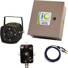 iO HVAC Controls - 1 or 3 Phase, 24 VAC, 0-2A Amp, 2 Max Fuse A, Air Conditioner Theft Alarm - 11" Wide x 11" Deep x 11" High, For Use with Condensing Unit - Makers Industrial Supply