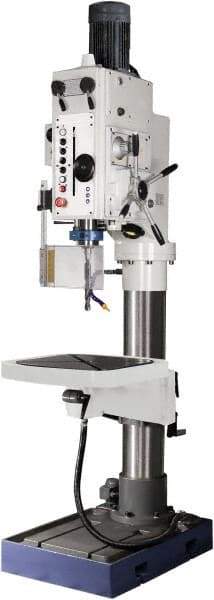 Palmgren - 30" Swing, Geared Head Drill Press - 18 Speed, 4 hp, Three Phase - Makers Industrial Supply