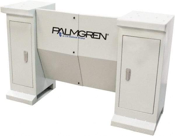 Palmgren - 41" Long x 30" High x 14" Deep, Lathe Cabinet without Chip Pan - Compatible with 9" x 20" Bench Lathes - Makers Industrial Supply