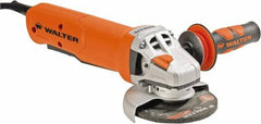 WALTER Surface Technologies - 5" Wheel Diam, 11,000 RPM, Corded Angle & Disc Grinder - 5/8-11 Spindle - Makers Industrial Supply