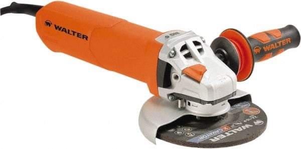 WALTER Surface Technologies - 6" Wheel Diam, 9,600 RPM, Corded Angle & Disc Grinder - 5/8-11 Spindle - Makers Industrial Supply