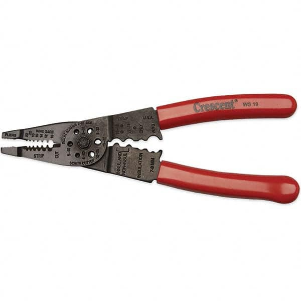 Crescent - Crimpers Type: Crimping Pliers Capacity: 10 - 22 AWG - Makers Industrial Supply