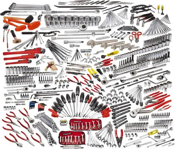 Proto - 613 Piece Master Tool Set - Comes in Workstation - Makers Industrial Supply