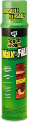 DAP - 20 oz Aerosol Amber Polyurethane Foam - 10 to 25 min Tack Free Dry Time, 4 hr Full Cure Time - Makers Industrial Supply