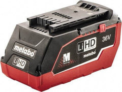 Metabo - 36 Volt Lithium-Ion Power Tool Battery - 6.2 Ahr Capacity, 2 hr Charge Time, Series 36V LiHD - Makers Industrial Supply