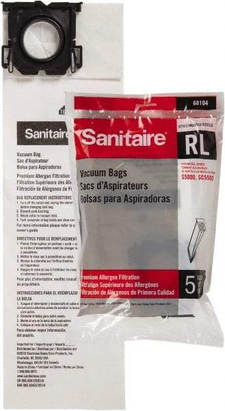 Sanitaire - 3 Qt Paper Vacuum Bag - For SC5500A - Makers Industrial Supply